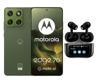 Smartfon / Telefon Motorola edge 70 5G 12/512GB Bronze Green 120Hz + Smart Buds Pro